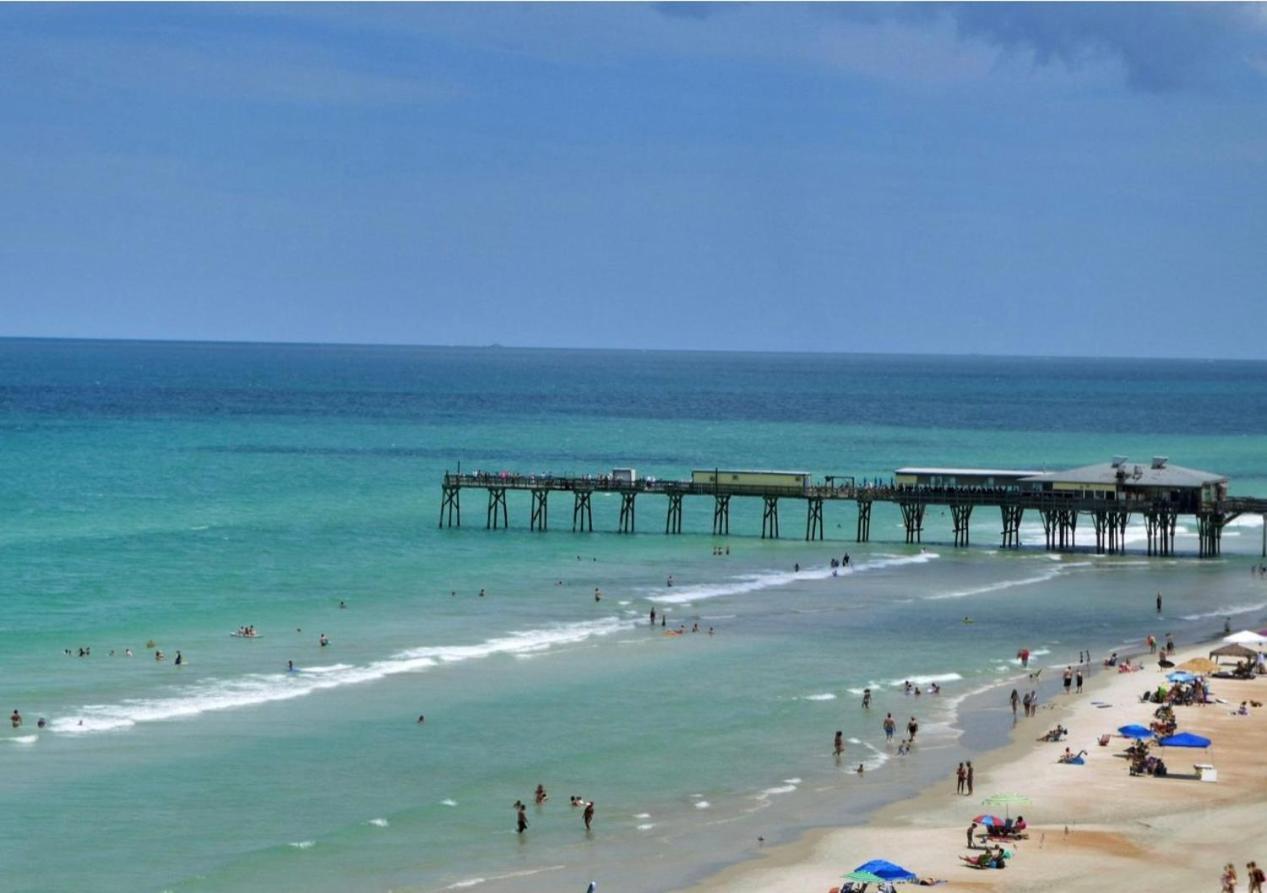 Beach Oasis 704 Lovely Daytona Ocean Front For 5 Sleeps Up To 12 Daytona Beach Eksteriør bilde